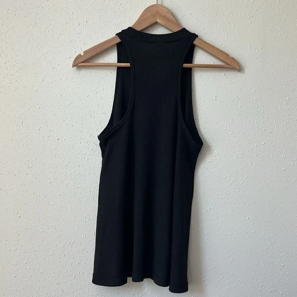 Free People Black Sleeveless Tank Top Size XS